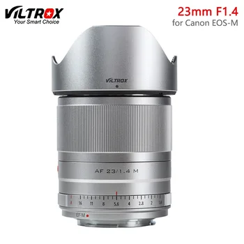 Viltrox 23 mm F1.4 Automatinio Fokusavimo APS-C Premjero Objektyvas Canon EOS M-mount Veidrodžio Fotoaparatas Canon EOS M Fotoaparatai M5 M6 Mark II M200 M50