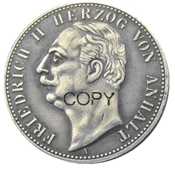 Vokietija 1901/1904 2vnt 2 Pažymėti Retas monetas, Sidabro Padengtą Kopijuoti monetas