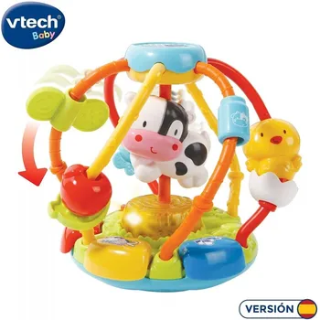 VTech-80-502922 muuusical karoliukai, kūdikių interaktyvus kamuolys barškutis su daugiau nei 45 melodijos, balsai ir dainos (3480-502922)