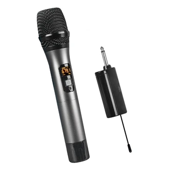 X187 Universalus Mikrofonas Bevielis Mikrofonas U-Skyriuje, Lauko Konferencija Namuose, o Kortelės Gyventi Karaoke