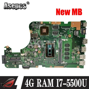 X555LJ LVDS MAIN_BD_4G/i7-5500CPU/KAIP 2G GPU mainboard REV3.6 Asus X555LJ LB X555LF X555LD X555L VM590L nešiojamas plokštė