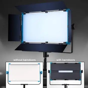 Yidoblo A-2200BI Studija Šviesa Pro LED Lempa, Minkštas Šviesos Bi-color Led Skydelis, Šviesos, Fotografijos, Apšvietimas Nuotolinio Valdymo PROGRAMĖLĘ