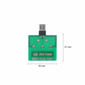 Įkrovimo Dokas Flex Testeris Remontas, Micro USB PCB Test Valdyba 