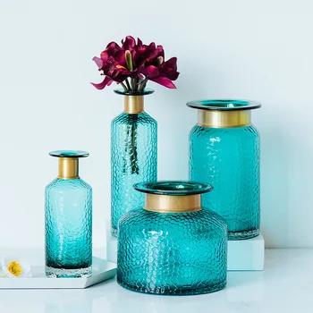 Šiaurės Šalių Šiuolaikinio Minimalistinio Stiklo Vaza Gėlių Kompozicijų Hydroponic Kūrybinės Europos Namų Kambarį Stalo Dekoracijos