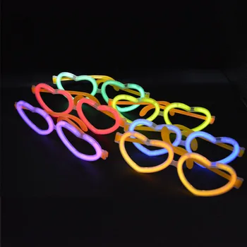 Žėrintis Šviesos Lazdelės Akiniai Neon Liuminescencinės Akių Dėvėti Jungtys Švyti Tamsoje Šalis vestuvių, gimtadienio