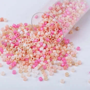 товары для рукоделия perlų karoliukus, miyuki seedbeads delica 1.3*1.6 mm 11/0 mix spalva 5g/10g drabužis 